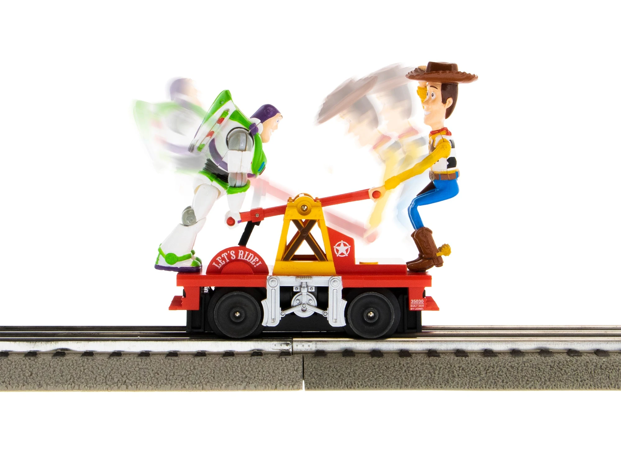 Lionel 2035030 O Gauge Toy Story Hand Car - Image 3