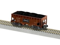 Lionel 2119271 S Gauge American Flyer 2 Bay Open Hopper Frisco SLSF 91601