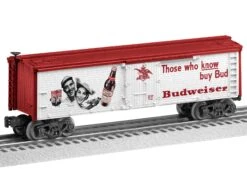 Lionel 2128120 O Gauge Anheuser Busch Those Who Know Bud Reefer