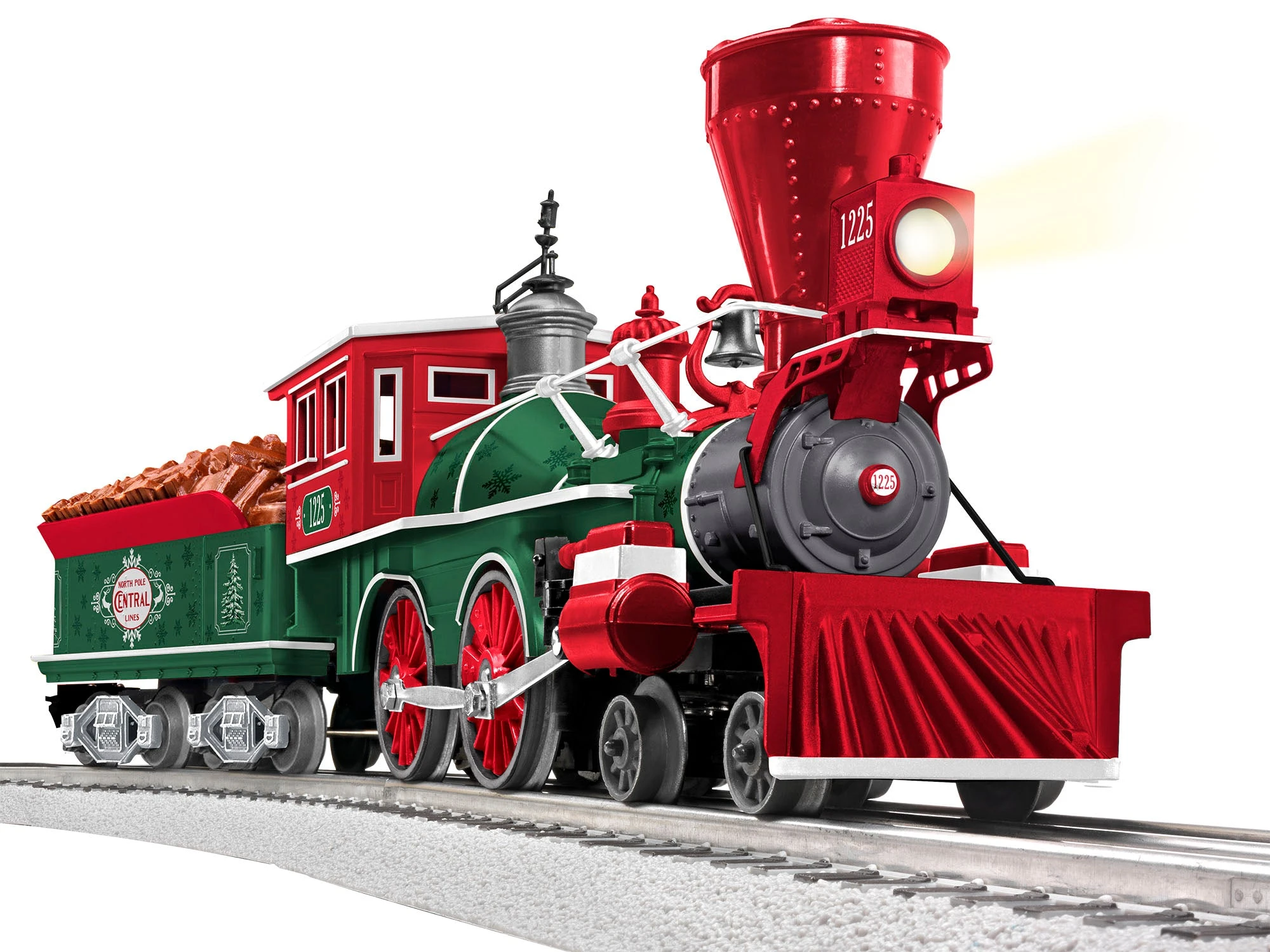 Lionel 2132050 O Gauge LionChief 4-4-0 Steam Generals Christmas 1225