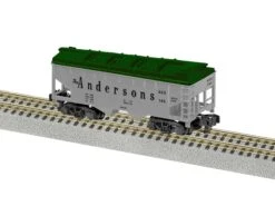 Lionel 2219051 S Gauge American Flyer 2 Bay Covered Hopper Andersons AEX