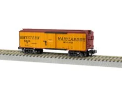 Lionel 2219401 S Gauge American Flyer 40' Insulated Boxcar Western Maryland WM 7