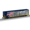 Lionel 2226840 O Scale Illuminated Flag Boxcar CSX Veterans