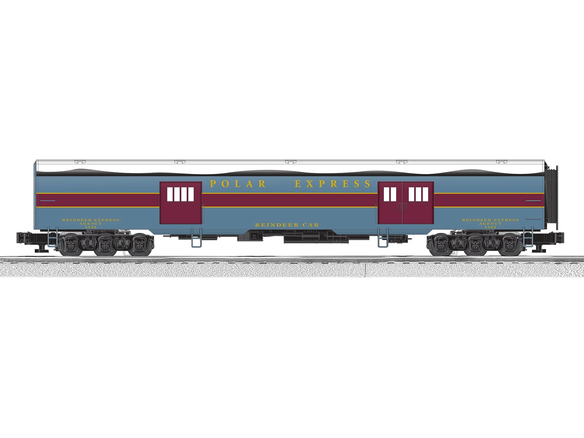 Lionel 2227590 O Gauge Polar Express⢠VisionLine Reindeer Car