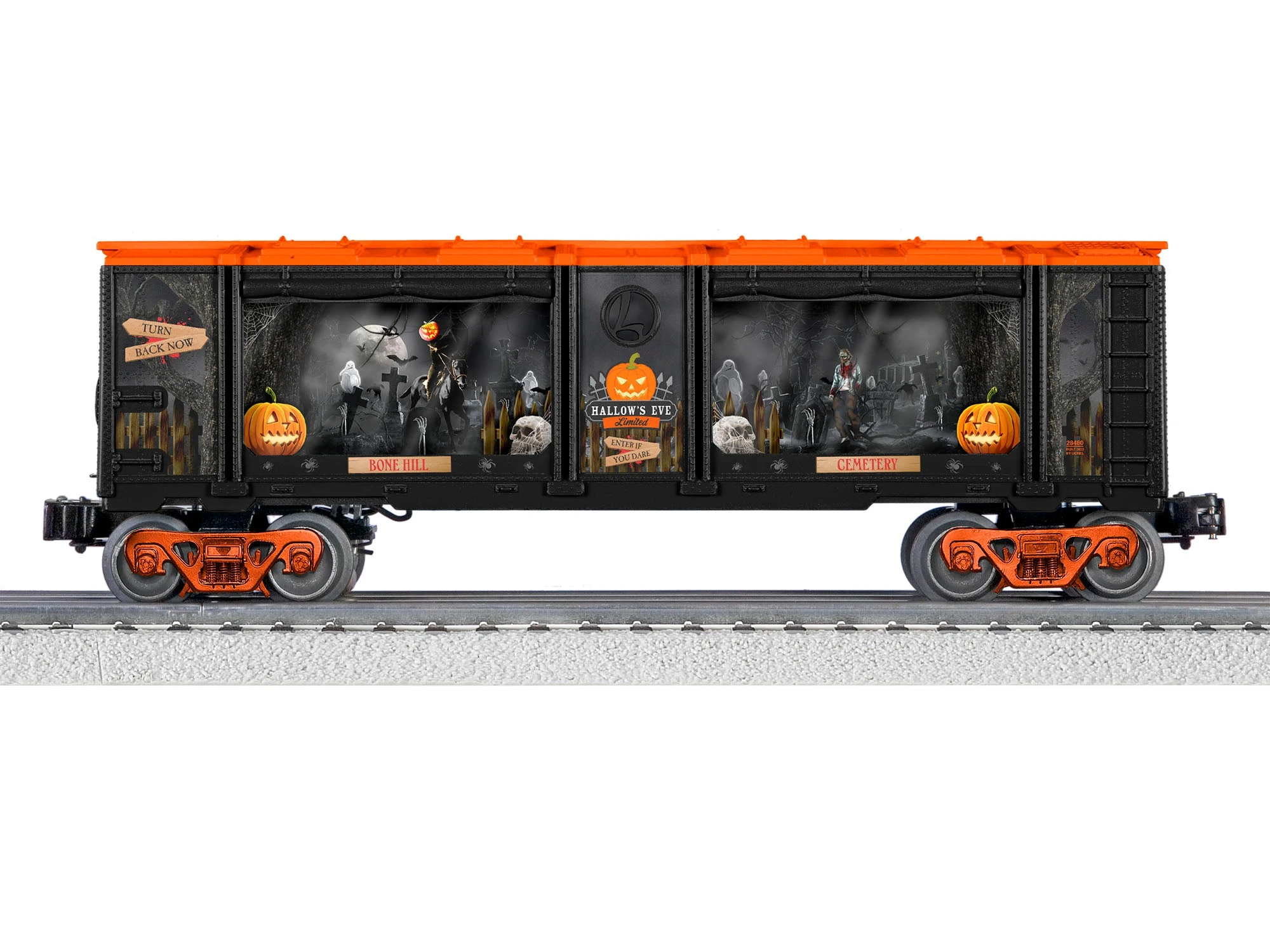Lionel 2228480 O Gauge Halloween Mint Car