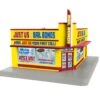 Lionel 2229170 O Gauge Bail Bonds Building (Plug-Expand-Play)