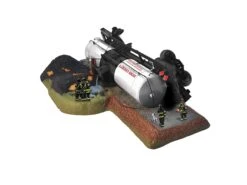 Lionel 2229260 O Gauge Firefighter Tank Car Accident Training