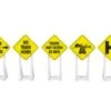 Lionel 2230140 O Gauge Railroad Signs 5 Pack