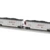 Lionel 2243010 Standard O Gauge Rotary Gondola BNSF 4-Pack