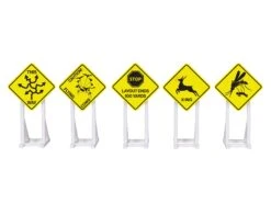 Lionel 2330010 O Gauge Unique Railroad Signs 5 Pack #2