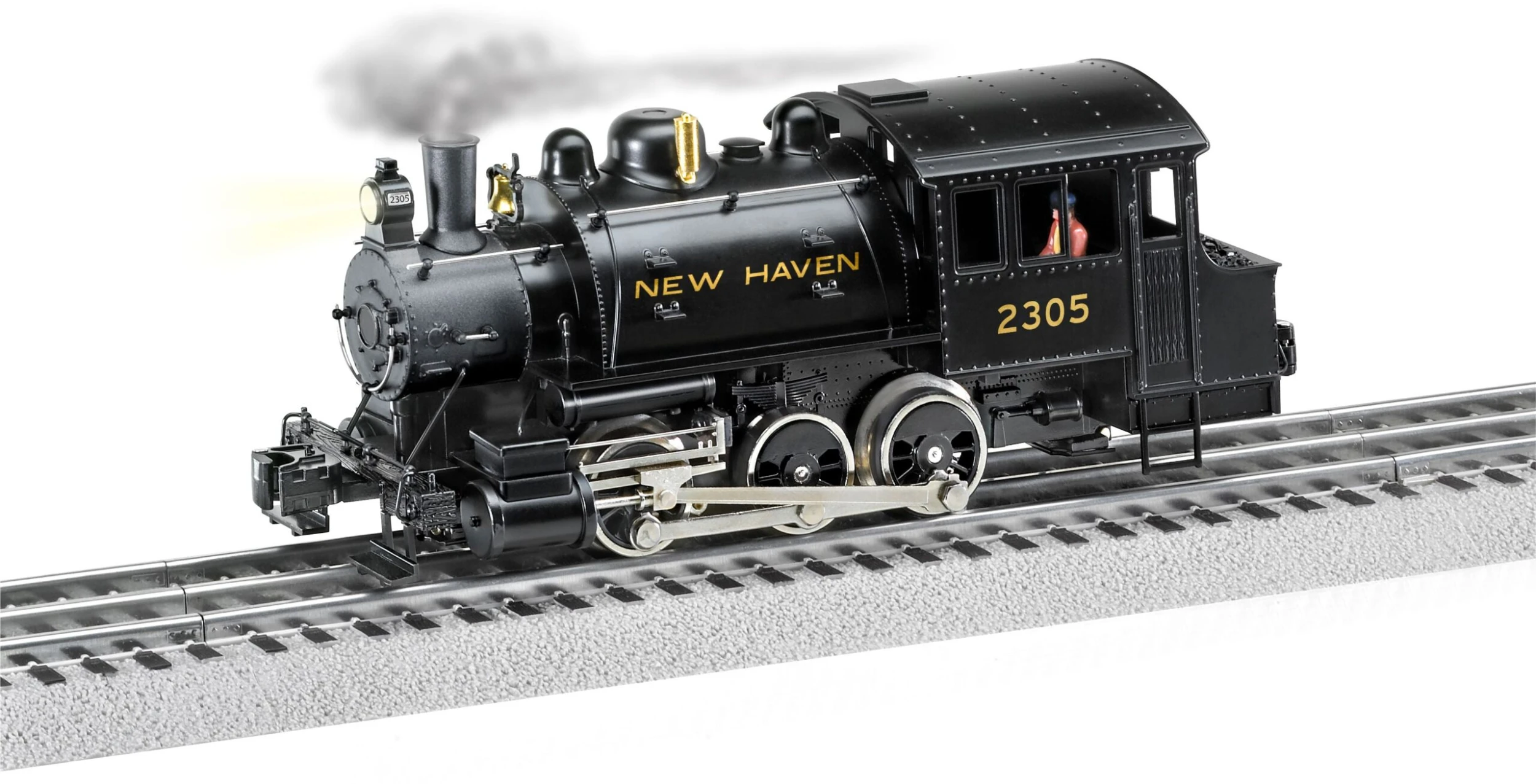 Lionel 2332040 O Gauge Lionchief Plus 2.0 0-6-0T Steam Loco New Haven NH 2305