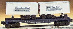 Lionel 6-16307 O Gauge Flatcar With Trailers Nickel Plate Road NKP - NOS