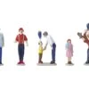 Lionel 6-24124 O Gauge Lionelville Carnival People Pack, Pewter Figures