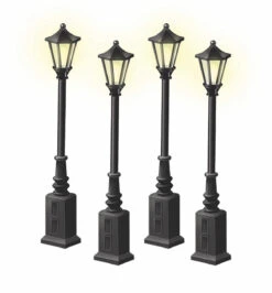 Lionel 6-24156 O Gauge Lionelville Street Lamps 4 Pack