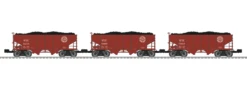 Lionel 6-84145 O Gauge USRA 2-Bay Hopper, Western Maryland "Fast Freight Line" WM #2 (3-Pack)
