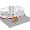 Lionel 6-84496 O Gauge Shell Gas Station (Plug-Expand-Play)