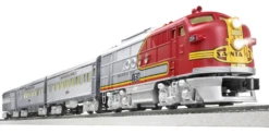 Lionel 6-84719 O Gauge LionChief Santa Fe Super Chief Model Train Set With Bluetooth 4.0