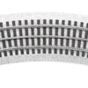 Lionel 6-85390 O Gauge White FasTrack O-36 Curve 4 Pack