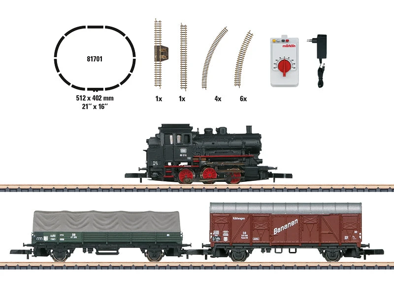 Marklin 81701 Z Scale FreightTrain Starter Set - Standard DC - Image 2
