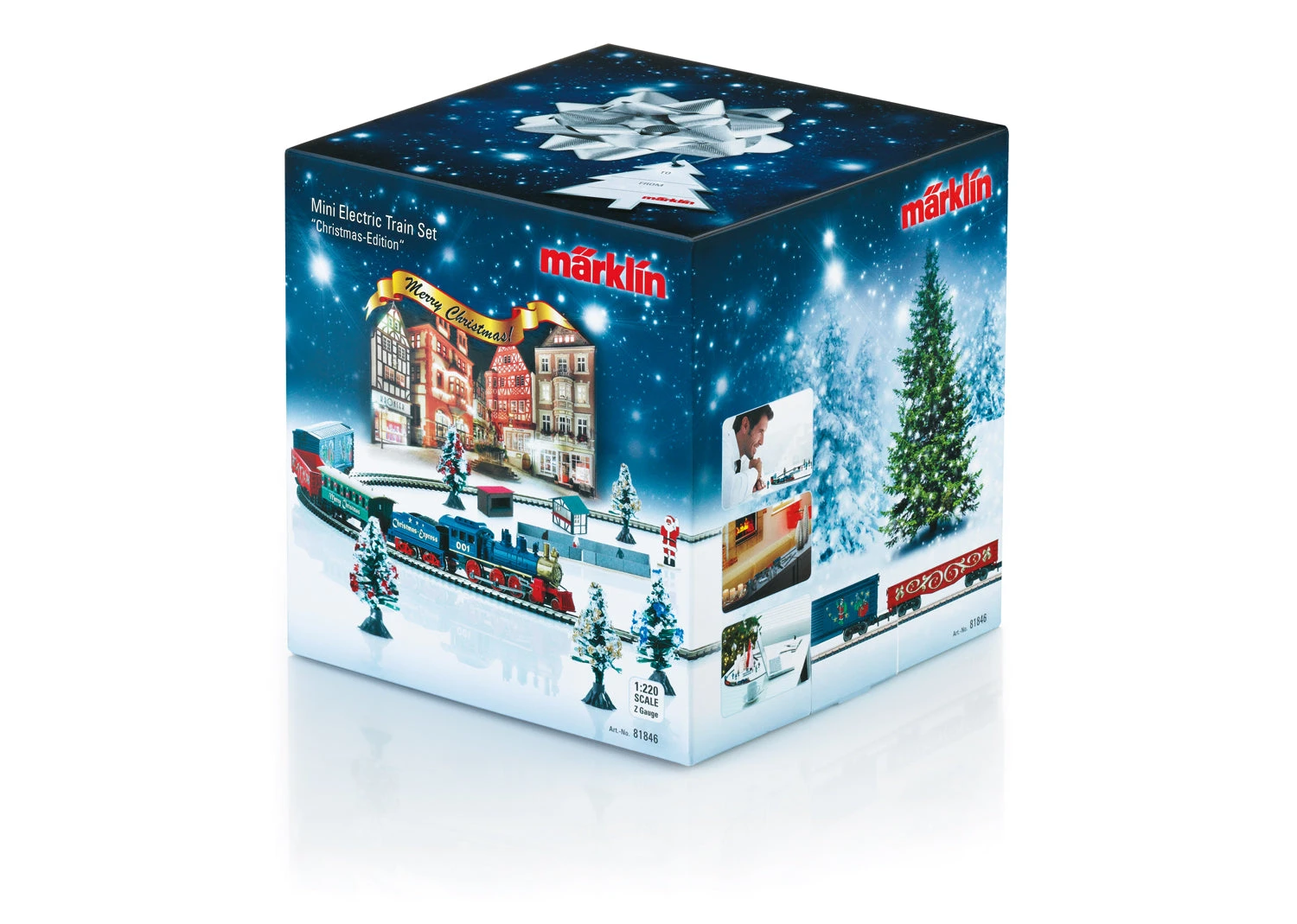 Märklin 81846 Z Scale American Christmas Starter Set - Standard DC - Image 3