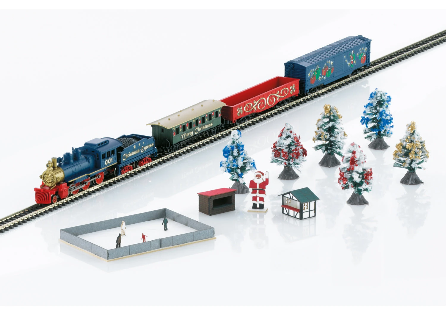 Märklin 81846 Z Scale American Christmas Starter Set - Standard DC - Image 2