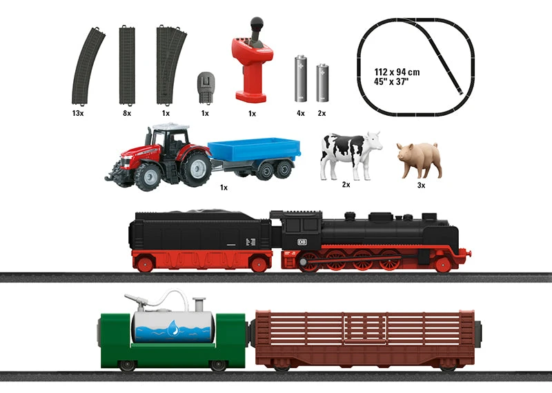 Marklin My World 29344 HO Scale Farm Starter Set Sound (Battery Pwd) - Image 2