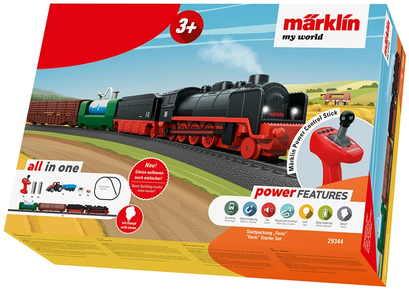 Marklin My World 29344 HO Scale Farm Starter Set Sound (Battery Pwd)