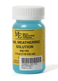 Micro Engineering Company 49-103 Rail Weathering Solution 4oz