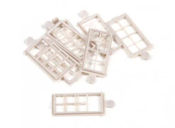 Micro Engineering Company 80-064 HO Scale 8 Pane Windows 28x64" 8 Pack