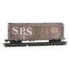 Micro-trains 020 44 850 N Scale Boxcar Ex-SP&S BN 950064 Weathered