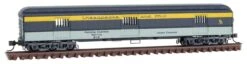 Micro-trains 144 00 410 N Scale ACF 70' Heavyweight Horse & Express Baggage C&O