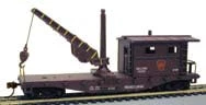 Model Power 8192 HO Scale 40' Work Caboose Pennsylvania PRR 8192 - NOS