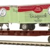 MTH Premier 20-95554 O Scale Great Northern GN Flatcar With Bisquick Pup Trailers