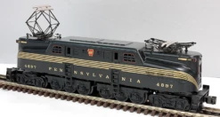 MTH 30-2500 O Guage GG1 Electric Locomotive Brunswick Green 5 Stripe - NOS