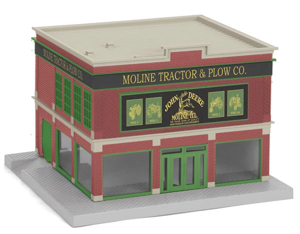 MTH 30-90145 O Gauge #1 Commercial Building John Deere Tractor Dealership - NOS