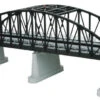 MTH 40-1125 O Gauge RealTrax Double Track Steel Arch Bridge - Black