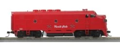 MTH 81-2006-3 HO Scale EMD F3A Diesel (Non-Powered) Christmas / North Pole 1224 - Like New Used