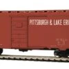 MTH 85-74073 HO Scale 40' PS-1 Boxcar P&LE 30163 - NOS