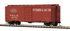 MTH 85-74073 HO Scale 40' PS-1 Boxcar P&LE 30163 - NOS