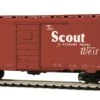 MTH 85-74079 HO Scale 40' PS-1 Boxcar Santa Fe ATSF 141708 - NOS