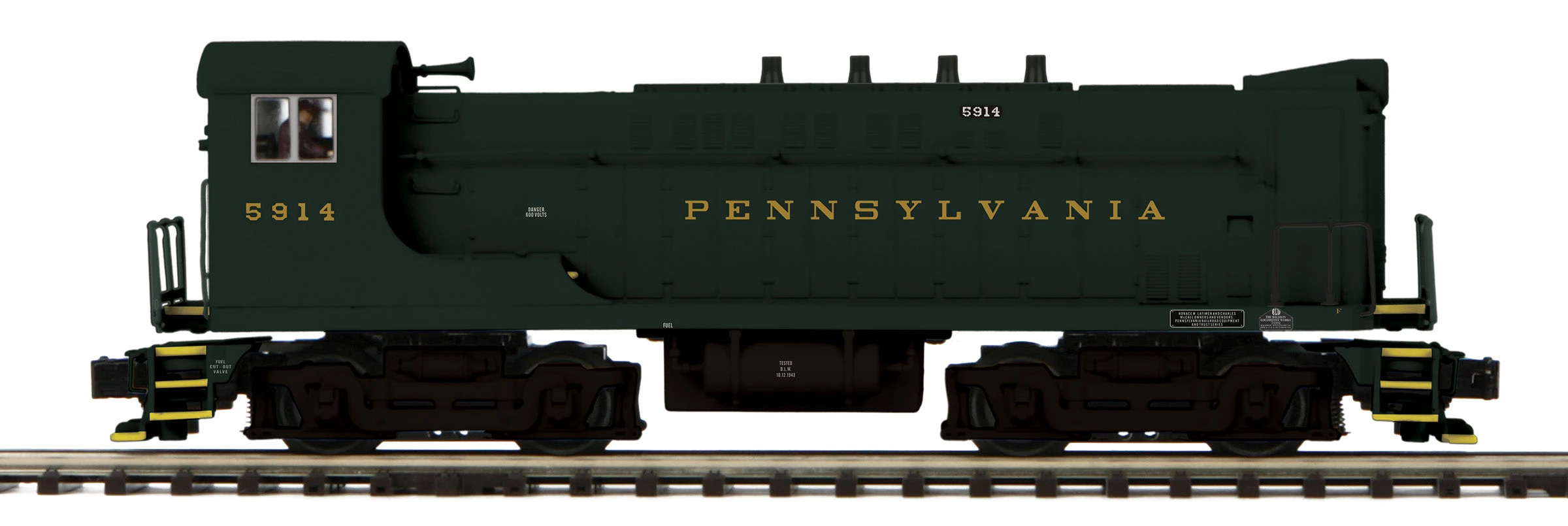 MTH Premier 20-21602-1 O Scale VO 1000 Diesel With PS3 Pennsylvania PRR 5914