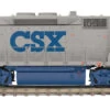 MTH Premier 20-21758-1 O Scale EMD SD35 Diesel CSX 4519 With PS3