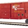 MTH Premier 20-93986 O Scale 50' Waffle Boxcar Santa Fe "Super Shock Control" ATSF