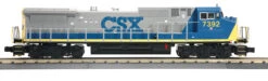 MTH RailKing 30-21088-1 O Gauge GE Dash 8 Diesel Locomotive CSX 7392 With PS3