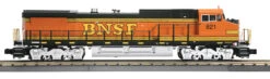 MTH RailKing 30-21090-1 O Gauge GE Dash 8 Diesel Locomotive BNSF 821 With PS3