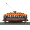 MTH RailKing 30-5213 O Gauge Bump-N-Go Trolley With LED Lights Halloween - Transylvania