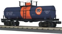 MTH Railking 30-73610 O Gauge 3 Dome Tank Car Union 76 NATX 1776