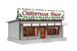 MTH Railking 30-90637 O Gauge Ye Old Christmas Shop Roadside Stand