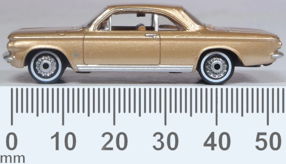 Oxford Diecast 87CH63003 HO Scale (1:87) 1963-1970 Covair Sadle Tan - Image 2