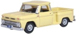 Oxford Diecast 87CP65007 HO Scale 1965 Chevy SS Pickup Truck Yellow